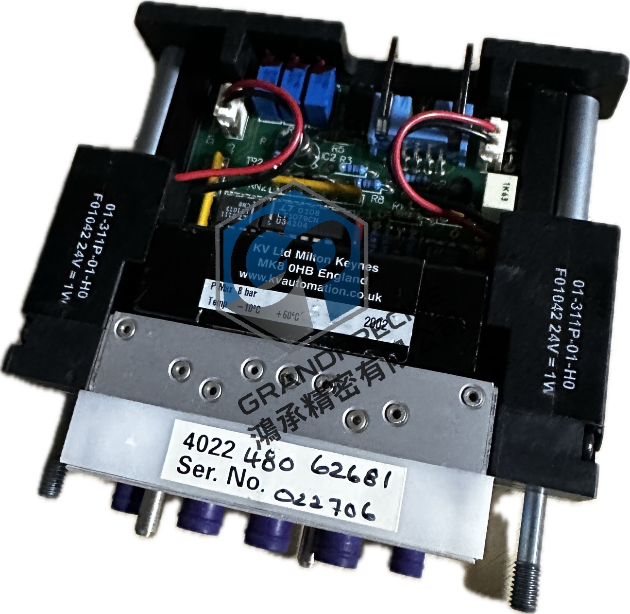 KV Ltd ASML 氣動閥組件 4022.480.62681