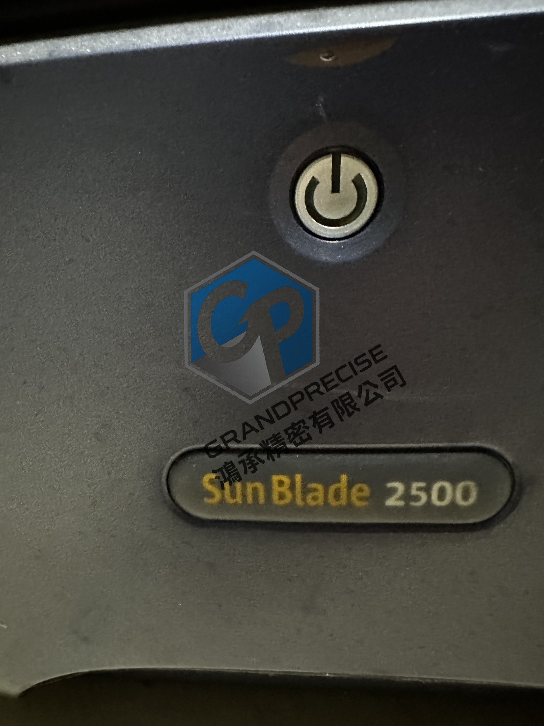 Sun SunBlade 2500 銘板