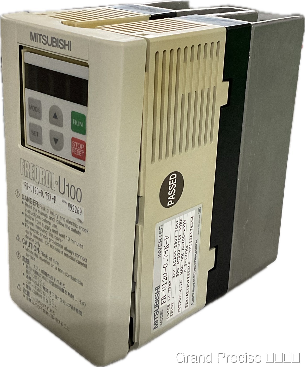 Mitsubishi FREQROL-U100 FR-U120-0.75K-F Inverter