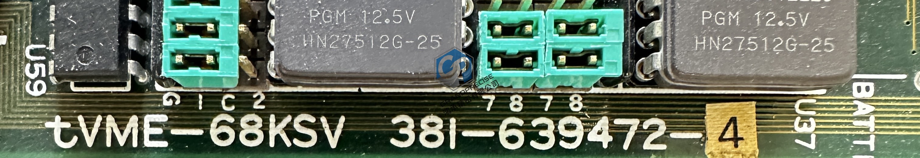 TEL Clean Track MK tVME-68KSV PCB Board Label