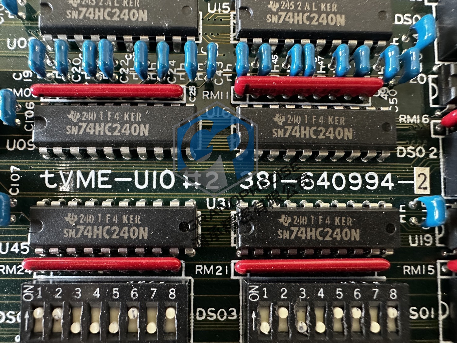 TEL Clean Track MK tVME-UIO #2 PCB Board Label